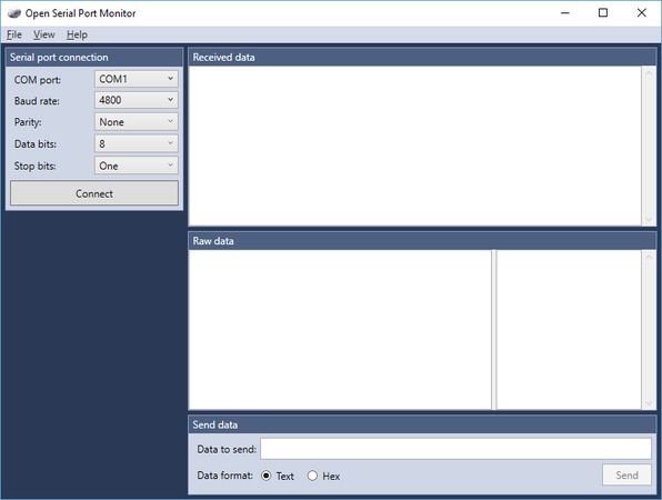 Open Serial Port Monitor (Open source)