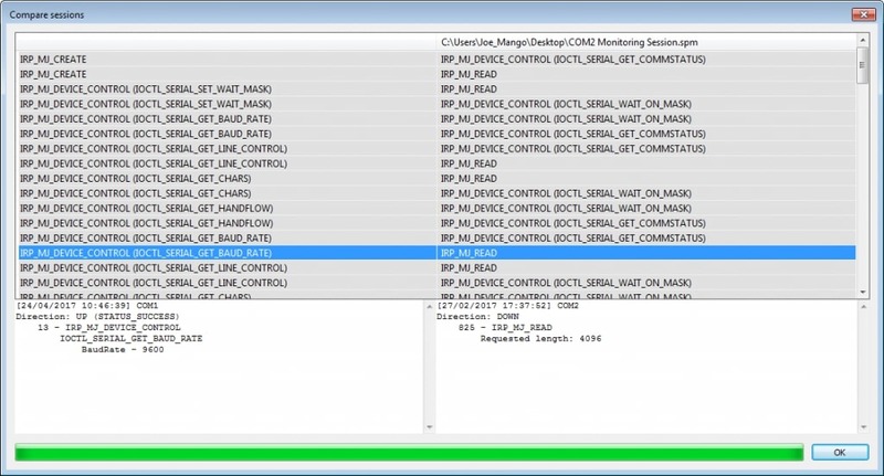 Analyze serial protocol sessions