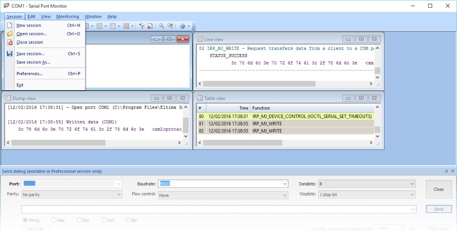 serial terminal program windows 8